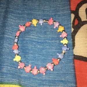 Rainbow turtle bracelet